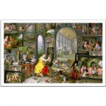   Puzzle en Plastique - Brueghel Jan : Allégorie de la peinture