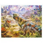   Puzzle en Plastique - Jan Patrik Krasny - Dinosaurs