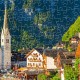 Puzzle en Plastique - Lakeside Village of Hallstatt, Austria