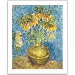   Puzzle en Plastique - Vincent Van Gogh : Fritillaires, couronne impériale dans un vase de cuivre
