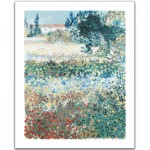   Puzzle en Plastique - Vincent Van Gogh : Jardin fleuri à Arles