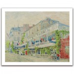   Puzzle en Plastique - Vincent Van Gogh : Le restaurant de la Sirène à Asnières