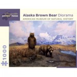 Puzzle   Alaska Brown Bear Diorama - American Museum of Natural History
