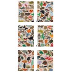 Puzzle   Charley Harper : L'arbre de la vie - 12 cubes pour six détail de son oeuvre