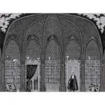 Puzzle   Edward Gorey : Dracula dans la bibliotheque du Dr. Sewards