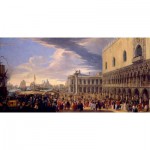 Puzzle   Luca Carlevaris : L'arrivée du comte de Manchester à Venise