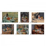 Puzzle   Paul Cezanne - 12 cubes pour six oeuvres d'art