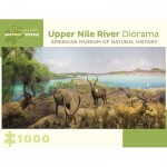 Puzzle   Upper Nile River Diorama - 150 Miles Southwest of Lake No, South Sudan
