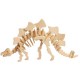 Puzzle 3D en Bois - Stégosaure