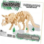   Puzzle 3D en Bois - Triceratops