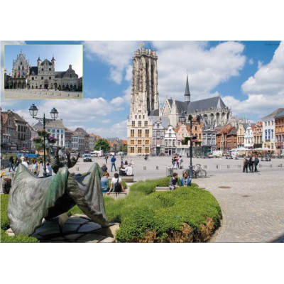 Puzzle PuzzelMan-643 Belgique : Malines