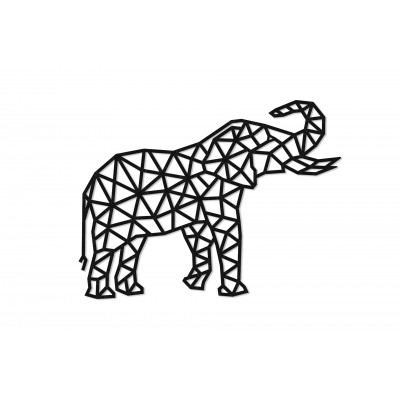 Eco-Wood-Art-80 Puzzle en Bois - Elephant