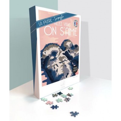 Puzzle Puzzle-La-Loutre-5498 Allez Viens ON S'AIME