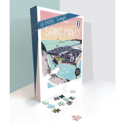 Puzzle Puzzle-La-Loutre-5856 SAINT-MALO vu d'en haut