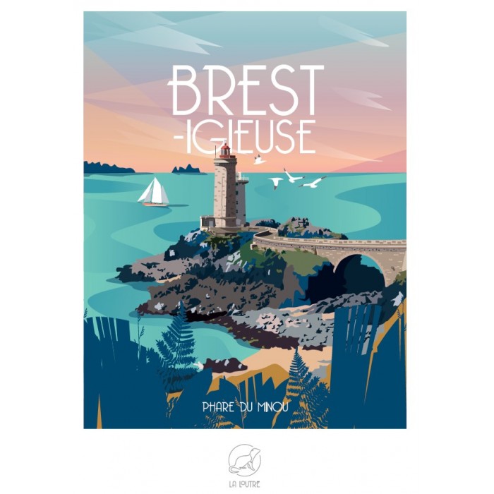 Puzzle  Puzzle-La-Loutre-5887 BREST-igieuse - Phare du Minou