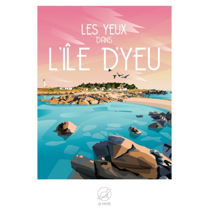 Puzzle  Puzzle-La-Loutre-7423 Les Yeux dans l'ÎLE D'YEU