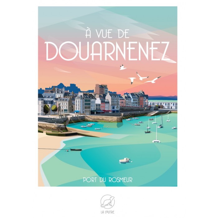 Puzzle  Puzzle-La-Loutre-7478 A vue de DOUARNENEZ