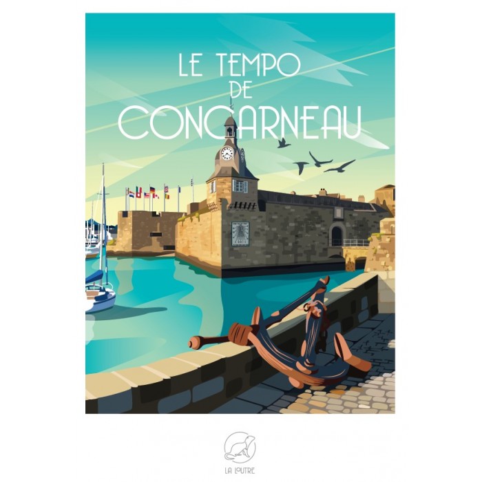 Puzzle  Puzzle-La-Loutre-7515 Le Tempo de CONCARNEAU