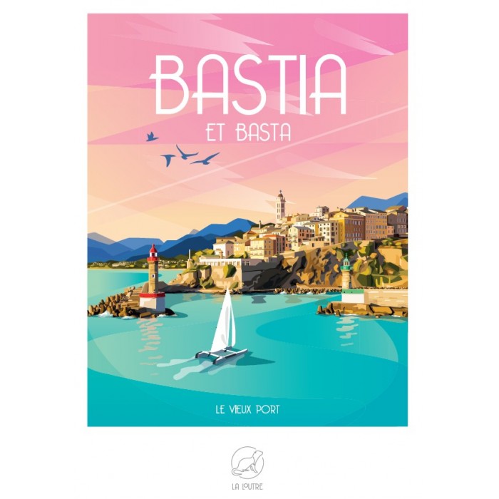 Puzzle  Puzzle-La-Loutre-7638 BASTIA et Basta - Le Vieux Port