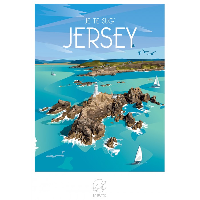 Puzzle  Puzzle-La-Loutre-9243 Je Te SUG'JERSEY