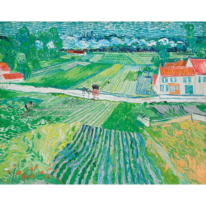 Puzzle  Puzzle-Michele-Wilson-A1118-1000 Paysage D'Auvers