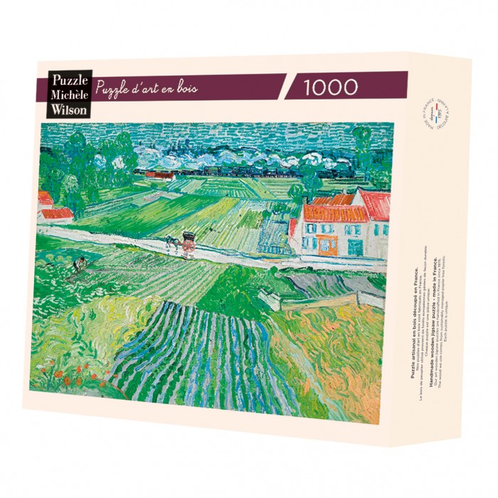  Puzzle-Michele-Wilson-A1118-1000 Puzzle en Bois Découpé à la Main - Paysage D'Auvers