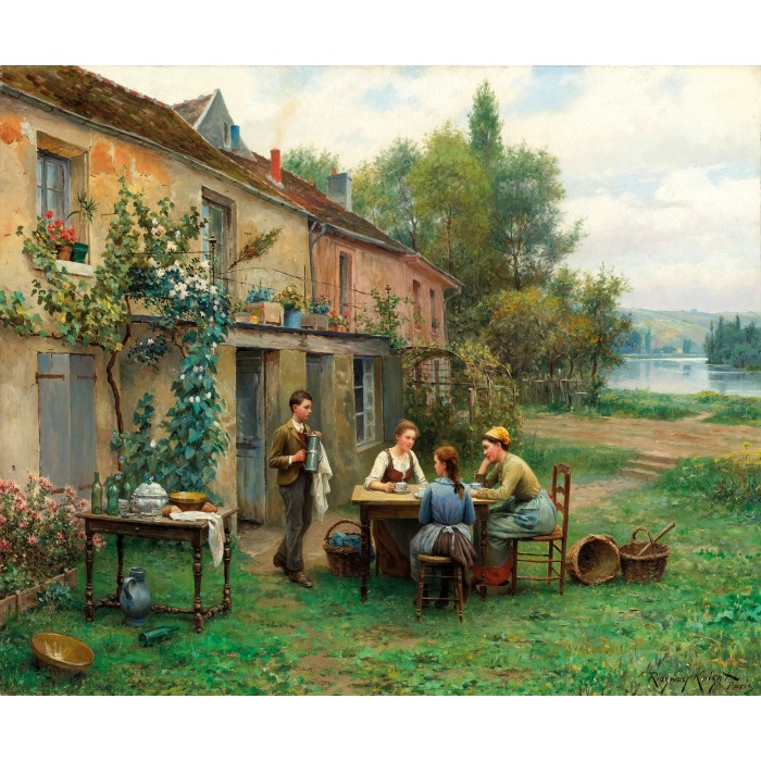 Puzzle  Puzzle-Michele-Wilson-A1152-350 Café dans le Jardin