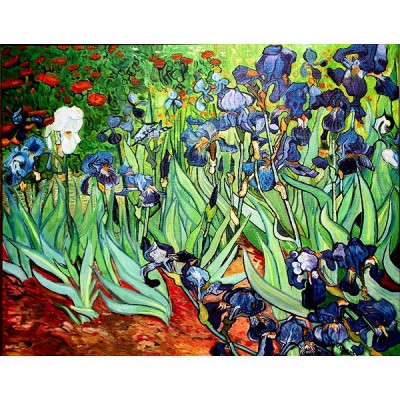 Puzzle Puzzle-Michele-Wilson-A270-500 Van Gogh : Les Iris