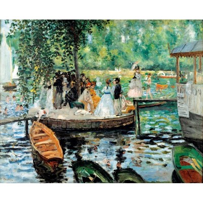 Puzzle-Michele-Wilson-A450-1200 Puzzle en Bois - Renoir Auguste : La Grenouillère, 1869