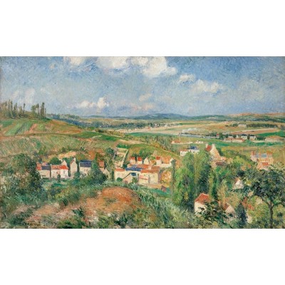 Puzzle-Michele-Wilson-A470-1200 Puzzle en Bois - Camille Pissarro - L'Hermitage en été