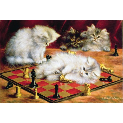Puzzle Puzzle-Michele-Wilson-A968-250 Talboys : Les chats à l'échiquier