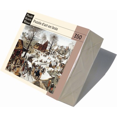 Puzzle-Michele-Wilson-C58-350 Puzzle en Bois Découpé à la Main - Brueghel  : Le Dénombrement De Bethléem