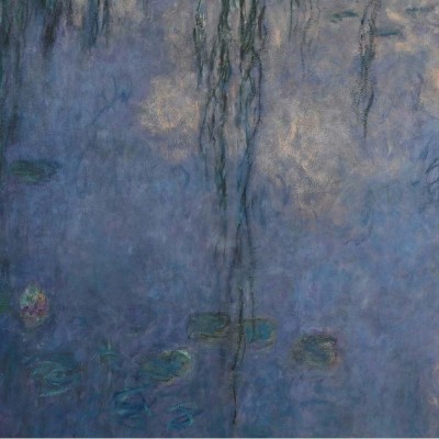 Puzzle-Michele-Wilson-Cuzzle-Z97 Puzzle en Bois découpé à la Main - Claude Monet - Matin au Saule