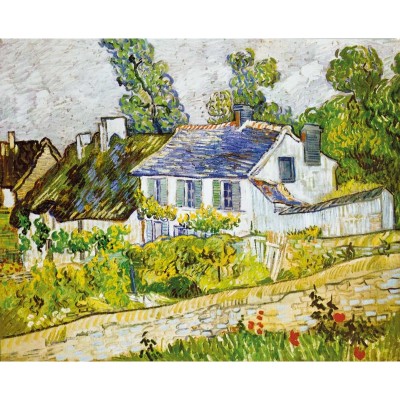 Puzzle-Michele-Wilson-H218-300 Puzzle en Bois - Vincent Van Gogh - Maison à Auvers