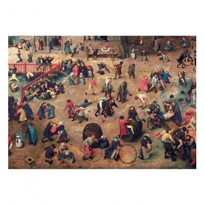 Puzzle-Michele-Wilson-K904-100 Puzzle en Bois découpé à la Main - Brueghel - Jeux d'Enfants