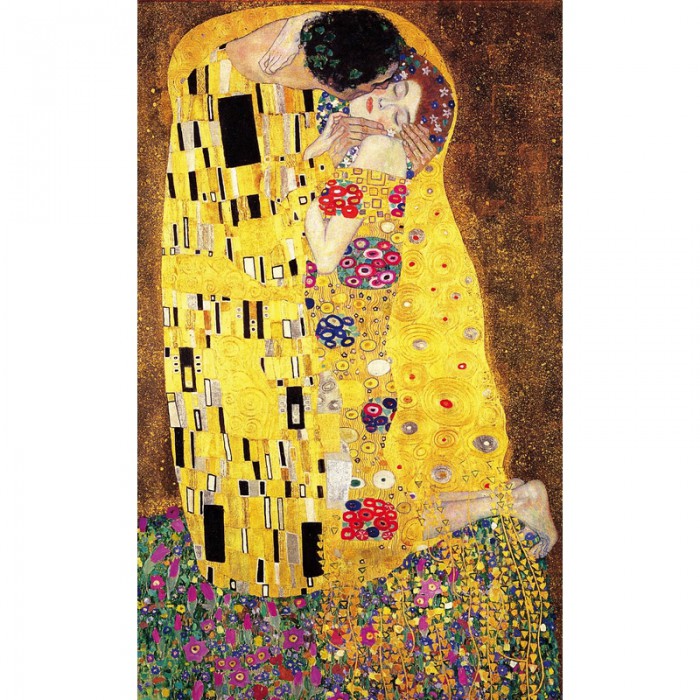  Puzzle-Michele-Wilson-P108-1000 Puzzle en Bois Découpé à la Main - Klimt : Le Baiser