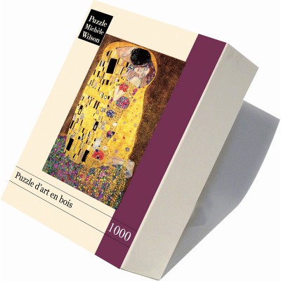 Puzzle-Michele-Wilson-P108-1000 Puzzle en Bois Découpé à la Main - Klimt : Le Baiser