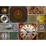   Puzzle en Bois - Collage - Horloges