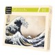 Puzzle en Bois Découpé à la Main - Hokusai : La Vague