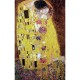 Puzzle en Bois Découpé à la Main - Klimt : Le Baiser