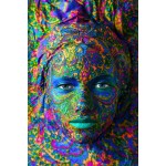  Puzzle en Bois - Face Art : Portrait de Femme