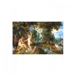   Puzzle en Bois - Jan Bruehgel - Le Jardin d'Eden