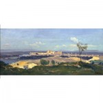   Puzzle en Bois - Jean Baptiste Corot - Avignon vu de l'Ouest