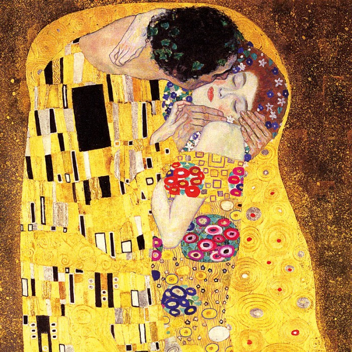   Puzzle en Bois - Klimt Gustav : Le Baiser