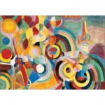   Puzzle en Bois - Robert Delaunay: Hommage à Blériot