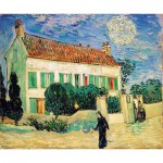   Puzzle en Bois - Van Gogh Vincent : La Maison Blanche, 1890