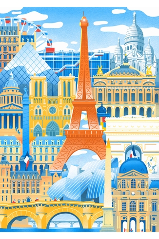 Puzzle Puzzle-Michele-Wilson-W059-50 Vincent Mahé : Paris en Folie