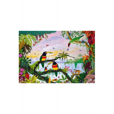 Puzzle Puzzle-Michele-Wilson-W162-100 Alain Thomas : La Jungle