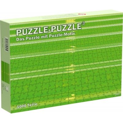 Puls-Entertainment-Puzzle-34343 Puzzle-Puzzle³, Le Troisième Puzzle avec Motif de Puzzle