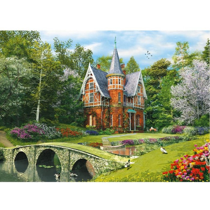  Trefl-20145 Puzzle en Bois - Victorian House